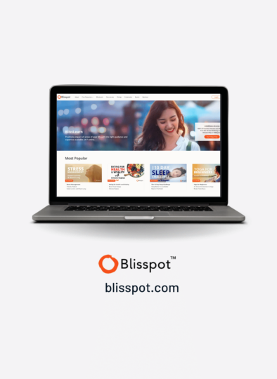 Blisspot users can access online courses, meditations, podcasts and more. 