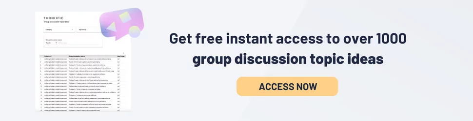 Get access to over 1000 group discussion topic ideas: Download Now